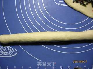 海苔火腿面包的做法步骤:9
