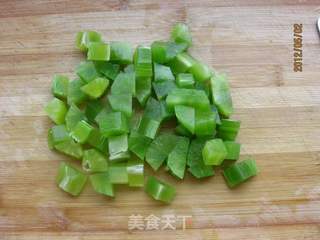 黄豆芽拌莴笋丁的做法步骤:3