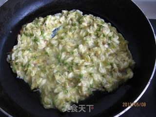 槐花炒蛋的做法步骤:6