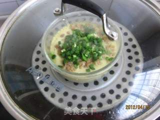 海肠肉末蒸蛋的做法步骤:10