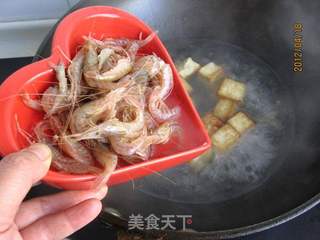 豆腐炖虾的做法步骤:6