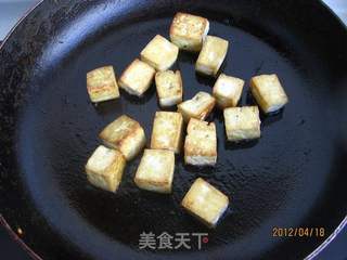 豆腐炖虾的做法步骤:3