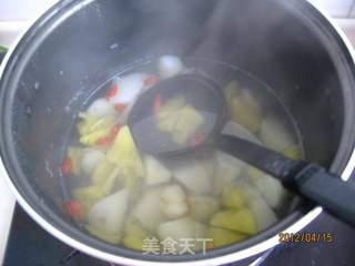 菠萝山药糖水的做法步骤:9