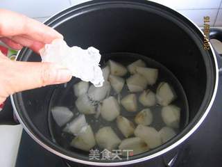 菠萝山药糖水的做法步骤:6