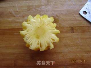 菠萝山药糖水的做法步骤:3