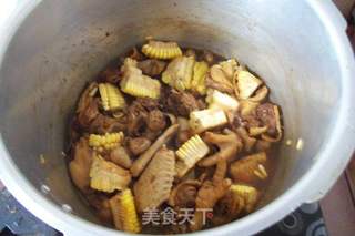 洋葱玉米烧鸡的做法步骤:8