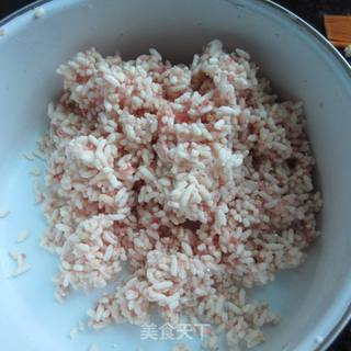 宴客菜----米花肉丸子的做法步骤：4