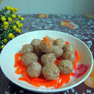 宴客菜----米花肉丸子的做法步骤：8