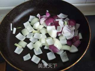 洋葱炒豆腐的做法步骤:5