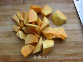 南瓜酥肉的做法步骤:9