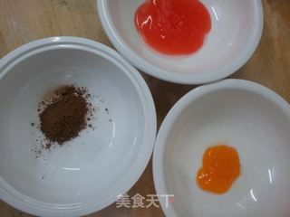 梅花蛋糕卷的做法步骤:4