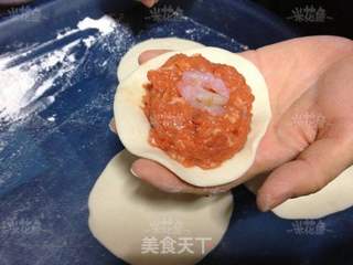 猪肉虾仁包子的做法步骤:4
