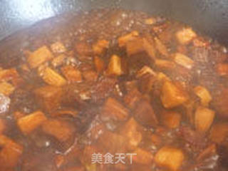 杏鲍菇烧牛肉的做法步骤:11