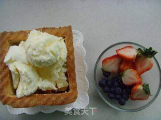 【食尚擂台烘焙赛区】:甜蜜滋味---蜂蜜莓果厚多士的做法步骤:15