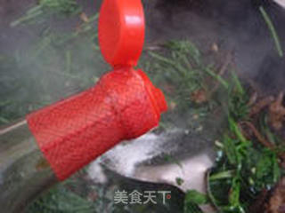 茶树菇炒菠菜的做法步骤：11
