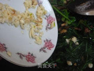茶树菇炒菠菜的做法步骤：12