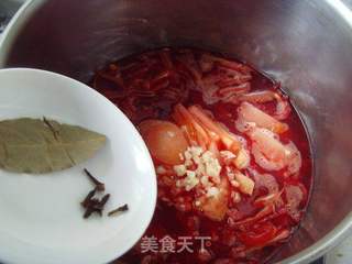 【食尚擂台西餐赛区】:诱惑难挡---甜菜冷汤的做法步骤:5