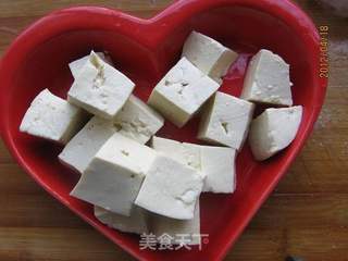 黑豆炖豆腐的做法步骤:3