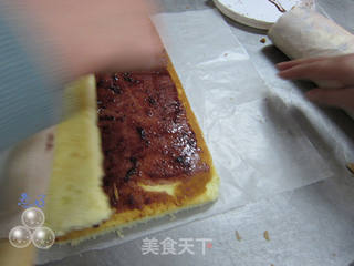 蓝莓椰丝卷的做法步骤:10