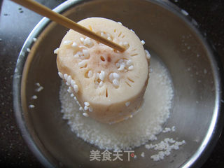 桂花糯米藕的做法步骤:4