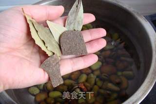 自制茴香豆的做法步骤:4
