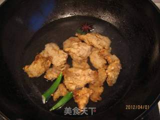 酥肉豆腐的做法步骤:3