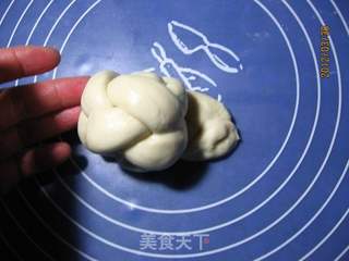 超软芋泥花朵面包的做法步骤:6