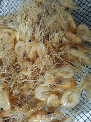 芥末汁江白虾的做法步骤:3
