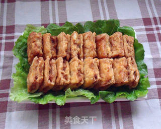 鱼香豆腐夹的做法步骤:11