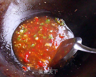 鱼香豆腐夹的做法步骤:17