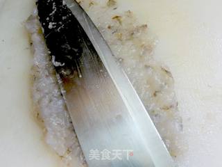 虾馅豆腐角的做法步骤:2