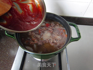 红酒烩牛尾的做法步骤:10