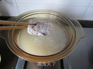 皮蛋瘦肉粥的做法步骤:7