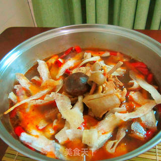 羊肉芋片香锅的做法步骤:15