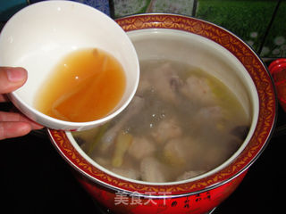 绿鸟鸡汤的做法步骤:6
