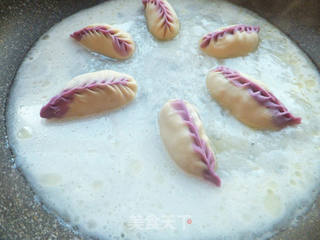 柳叶香煎饺的做法步骤:11