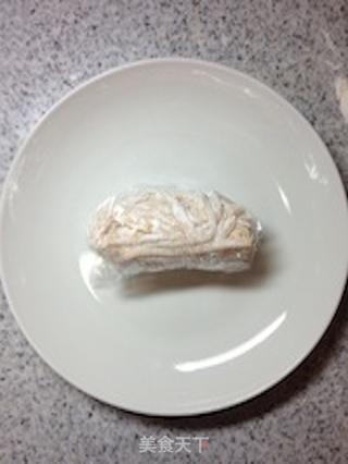 手擀意式黄金面(系列之一)黄金瀑布里蒜,椒香【传统的意式面】新鲜尝的做法步骤:41