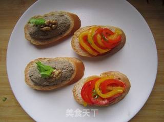 醋渍甜椒面包的做法步骤:13