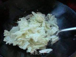 家常小菜——木耳烧白菜的做法步骤：7