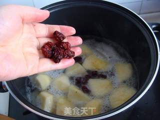 山药红枣炖苹果的做法步骤:7