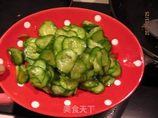 脆炒黄瓜的做法步骤:6