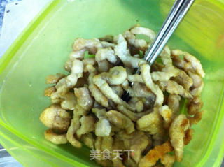 香菇肉丝的做法步骤:3