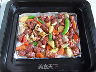 【牛肉烤时蔬】--- 特受家人喜欢的一道菜的做法步骤:9