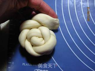 卷花面包的做法步骤:6