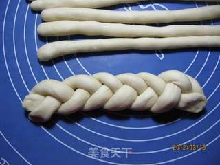 卷花面包的做法步骤:4