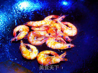 食尚擂台——【鲁菜名品】焅大虾的做法步骤:14