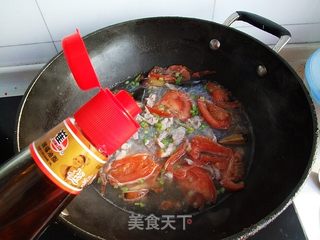 番茄皮蛋粉丝汤的做法步骤:11