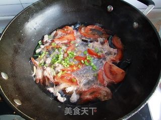 番茄皮蛋粉丝汤的做法步骤:10