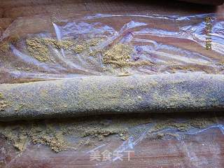 微波紫薯驴打滚的做法步骤:11