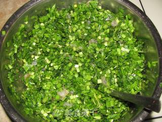 虾仁韭菜饺的做法步骤:7